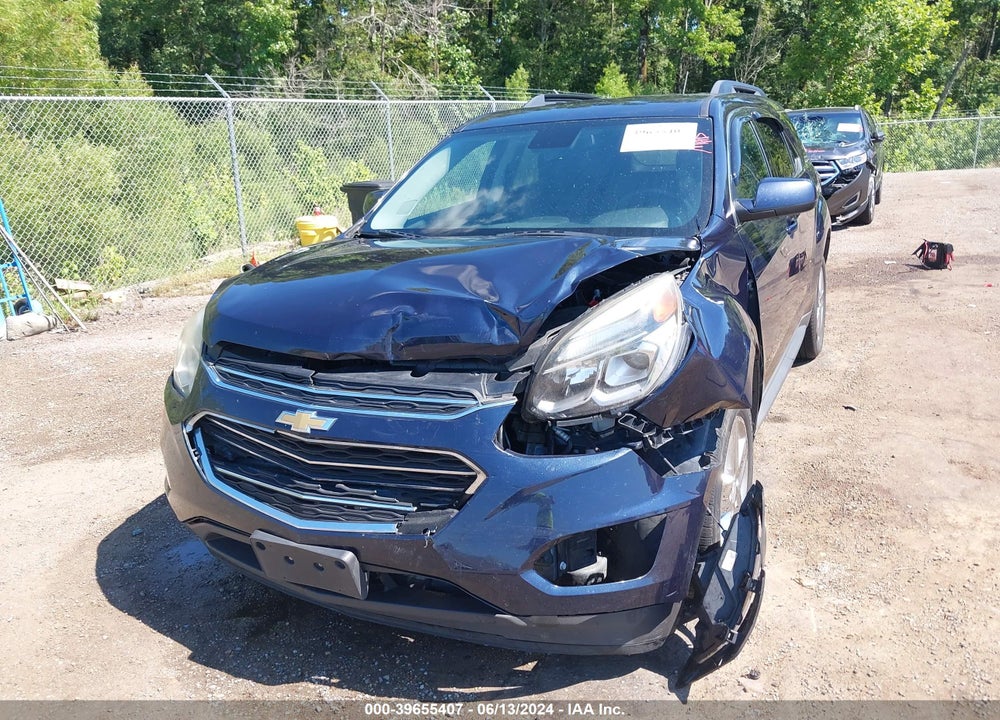 2016 CHEVROLET EQUINOX LT VIN: 2GNALCEK9G6147112