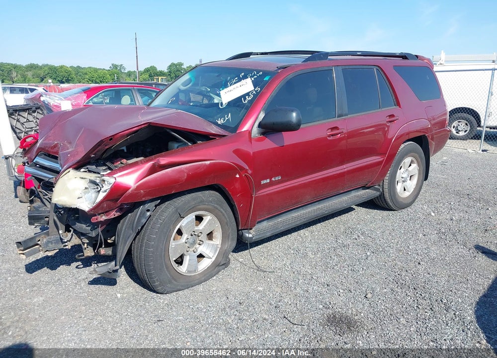 2005 TOYOTA 4RUNNER SR5 V8 VIN: JTEBT14R958026695