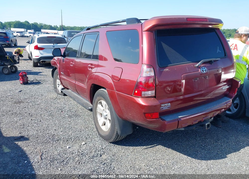 2005 TOYOTA 4RUNNER SR5 V8 VIN: JTEBT14R958026695
