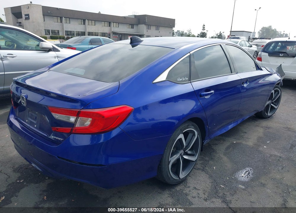 2021 HONDA ACCORD SPORT VIN: 1HGCV1F32MA037817