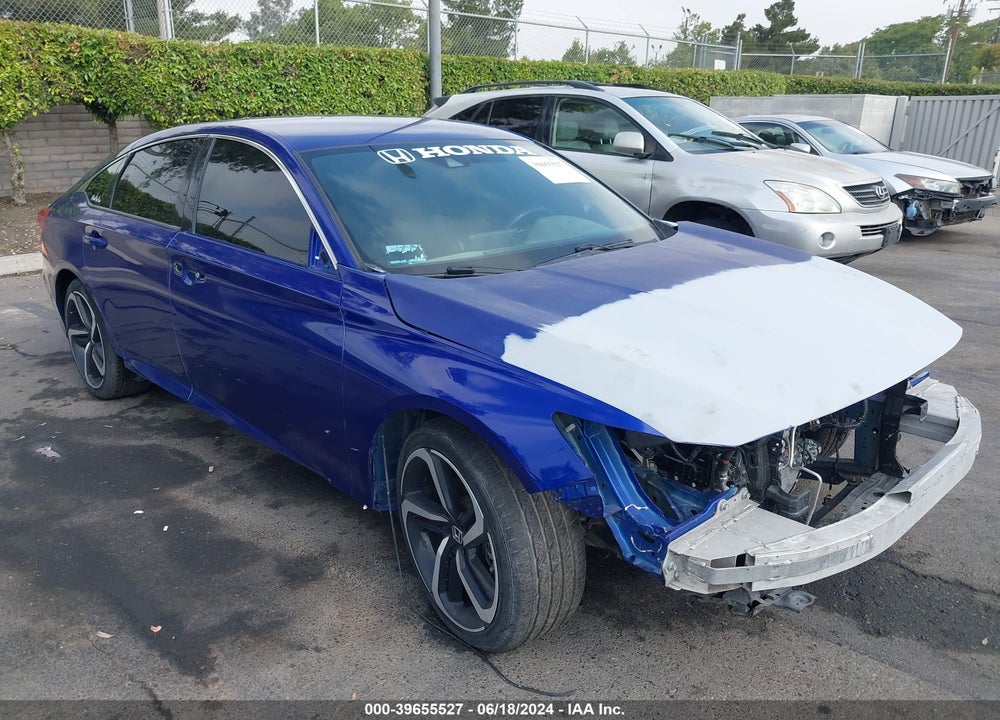 2021 HONDA ACCORD SPORT VIN: 1HGCV1F32MA037817