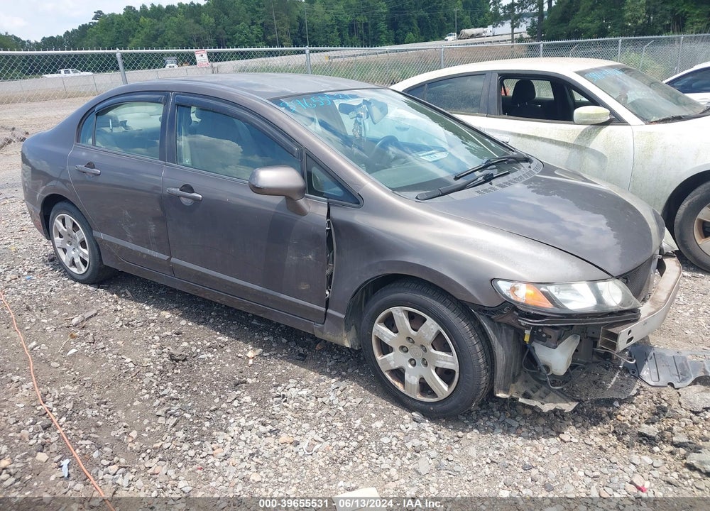 2010 HONDA CIVIC LX VIN: 2HGFA1F55AH577962