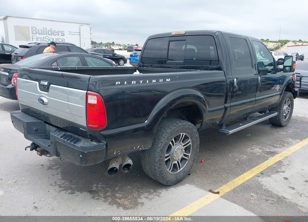 2014 FORD F-250 LARIAT VIN: 1FT7W2BT5EEA96816