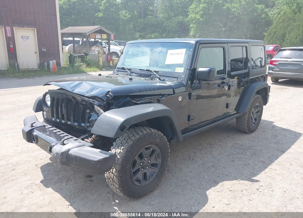 2016 JEEP WRANGLER UNLIMITED WILLYS WHEELER VIN: 1C4HJWDG4GL103005