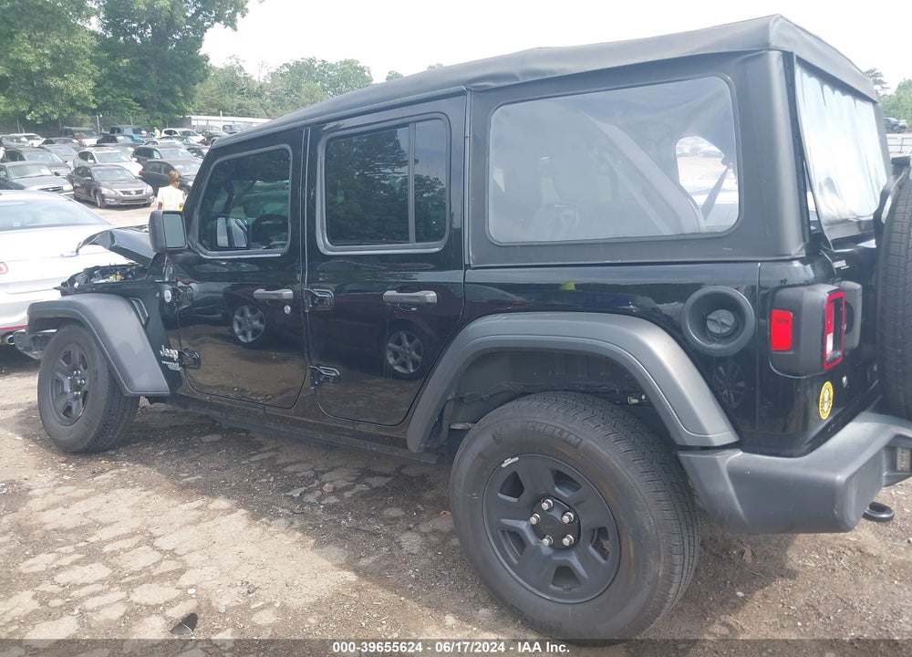 2020 JEEP WRANGLER UNLIMITED SPORT 4X4 VIN: 1C4HJXDN1LW110183