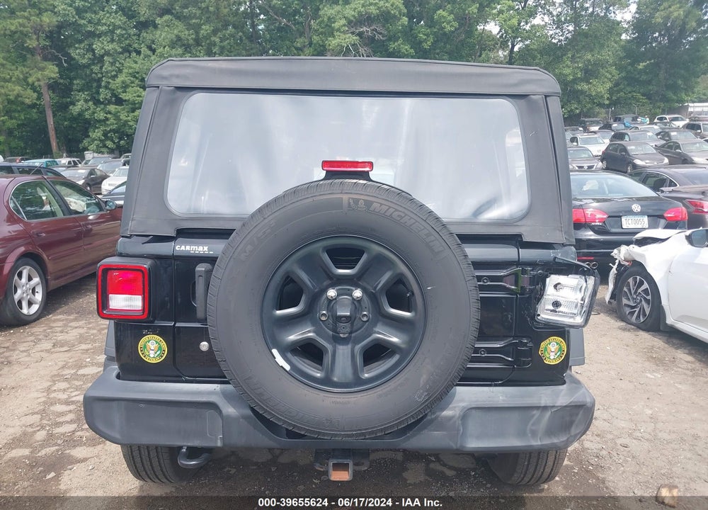 2020 JEEP WRANGLER UNLIMITED SPORT 4X4 VIN: 1C4HJXDN1LW110183