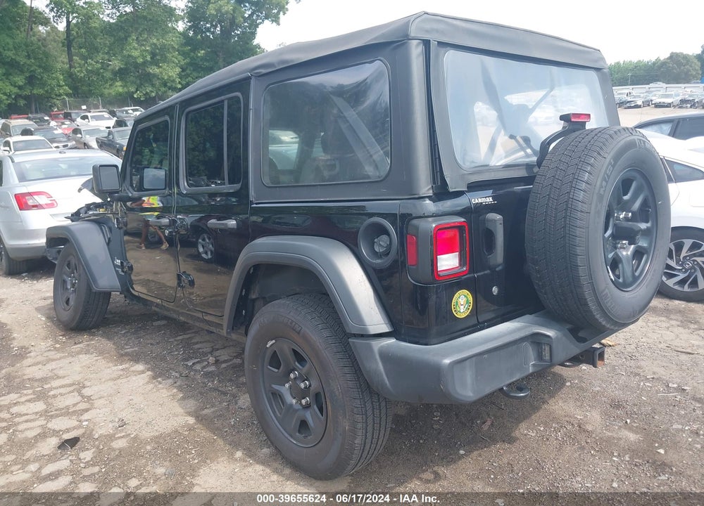 2020 JEEP WRANGLER UNLIMITED SPORT 4X4 VIN: 1C4HJXDN1LW110183
