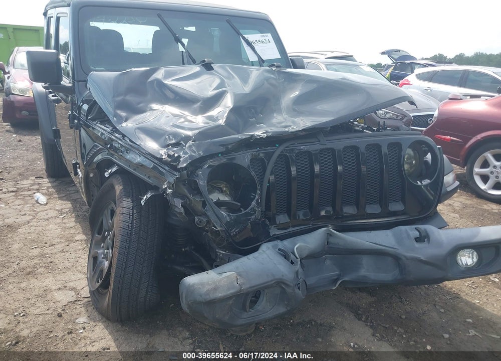 2020 JEEP WRANGLER UNLIMITED SPORT 4X4 VIN: 1C4HJXDN1LW110183