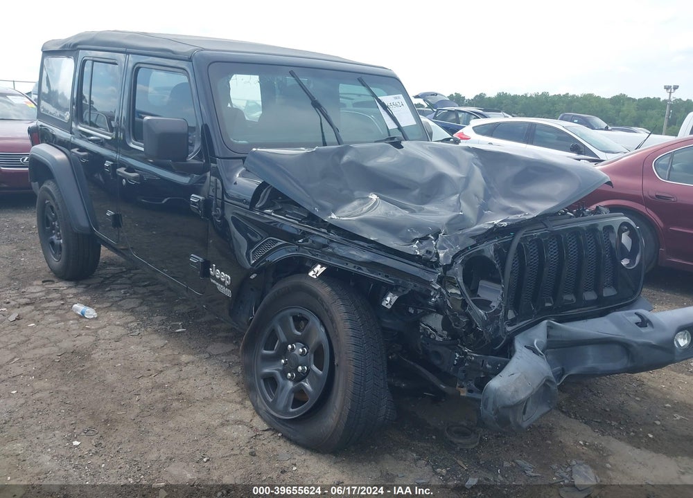 2020 JEEP WRANGLER UNLIMITED SPORT 4X4 VIN: 1C4HJXDN1LW110183