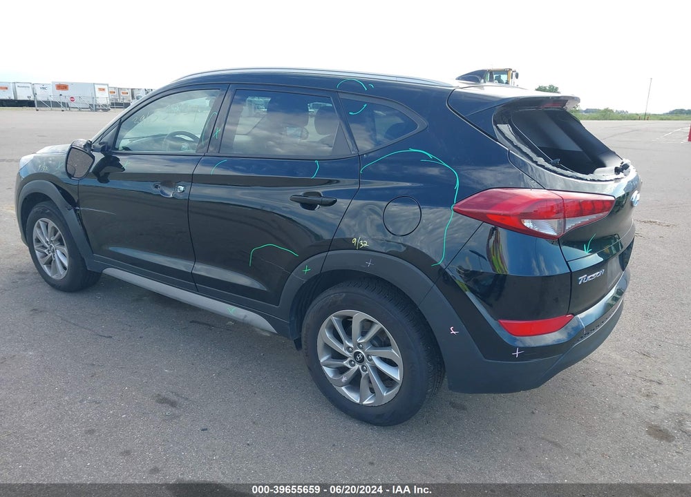 2018 HYUNDAI TUCSON SEL VIN: KM8J3CA44JU603862