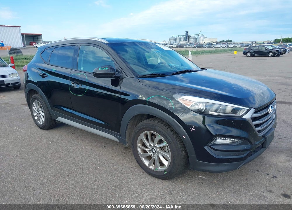 2018 HYUNDAI TUCSON SEL VIN: KM8J3CA44JU603862