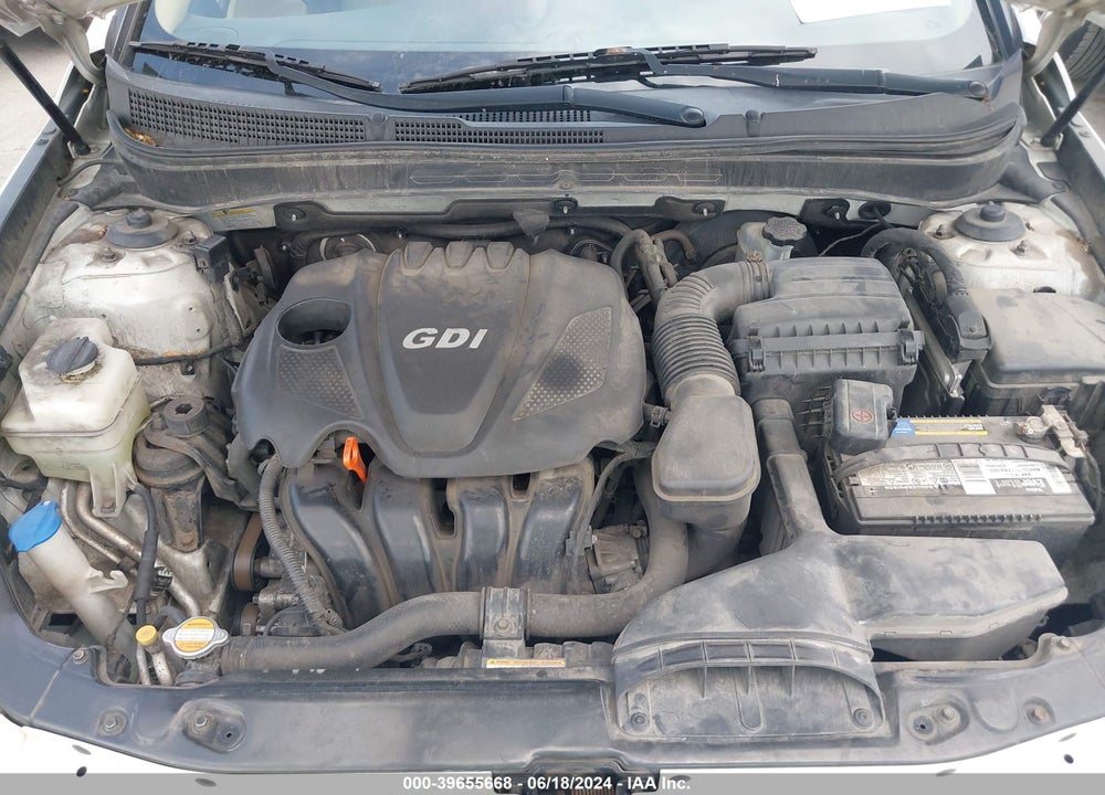 2011 HYUNDAI SONATA VIN: 5NPEB4AC6BH053789