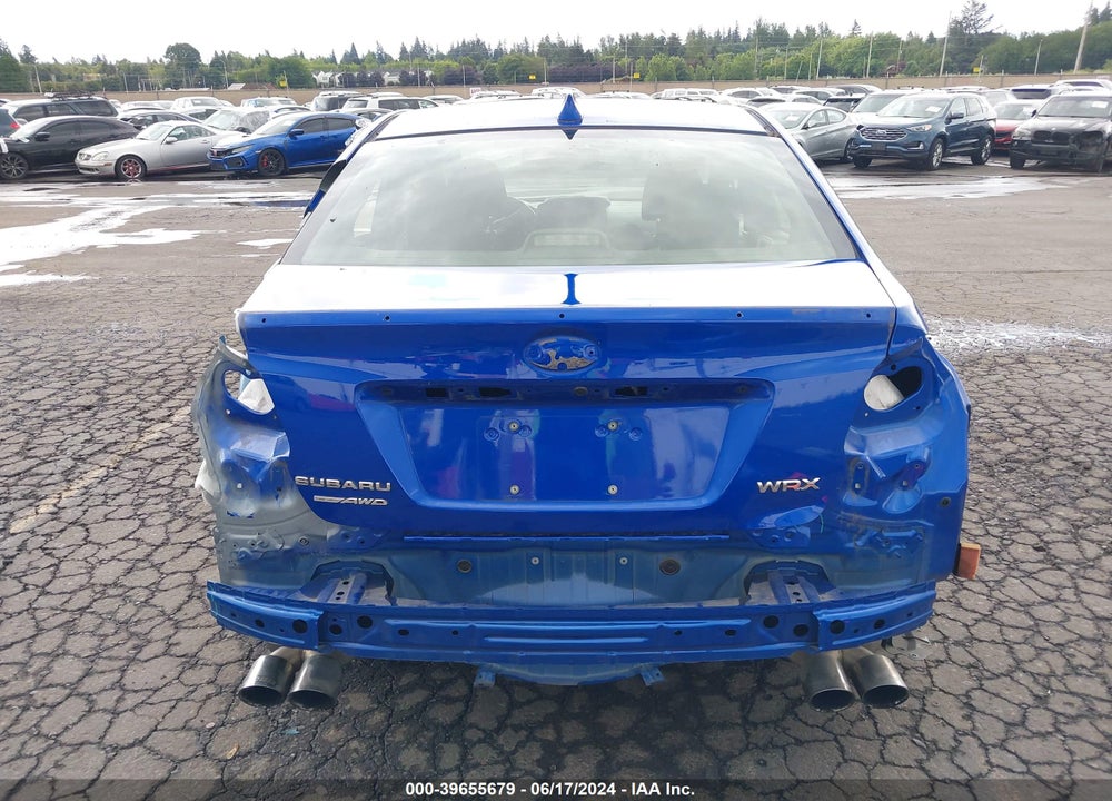 2019 SUBARU WRX PREMIUM VIN: JF1VA1C62K9811215