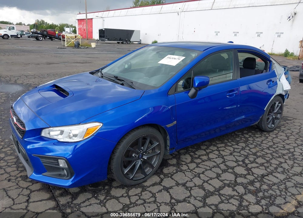 2019 SUBARU WRX PREMIUM VIN: JF1VA1C62K9811215
