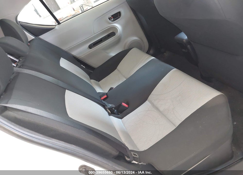 2012 TOYOTA PRIUS C THREE VIN: JTDKDTB39C1016699