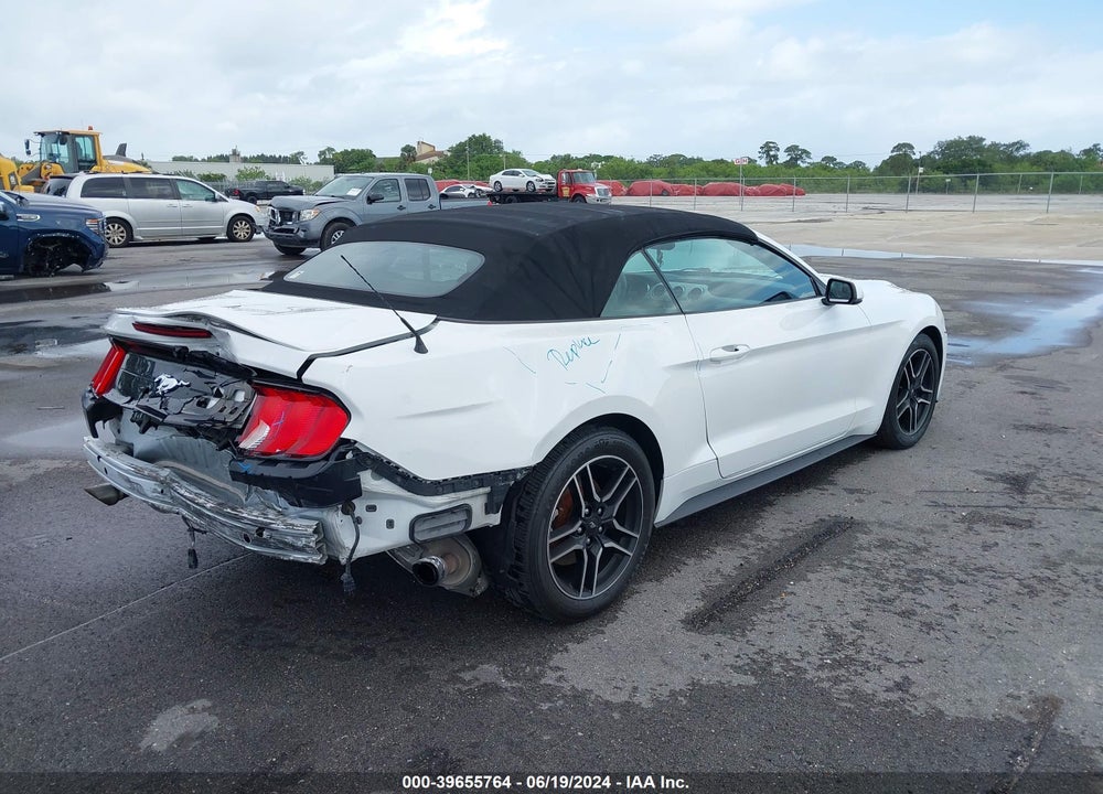 2018 FORD MUSTANG ECOBOOST PREMIUM VIN: 1FATP8UH7J5138734