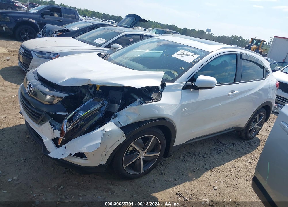 2022 HONDA HR-V 2WD EX VIN: 3CZRU5H5XNM743031