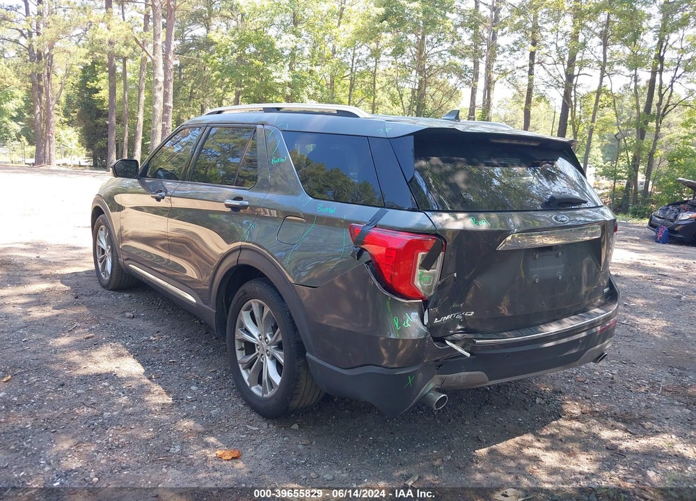 2020 FORD EXPLORER LIMITED VIN: 1FMSK7FH9LGB83611