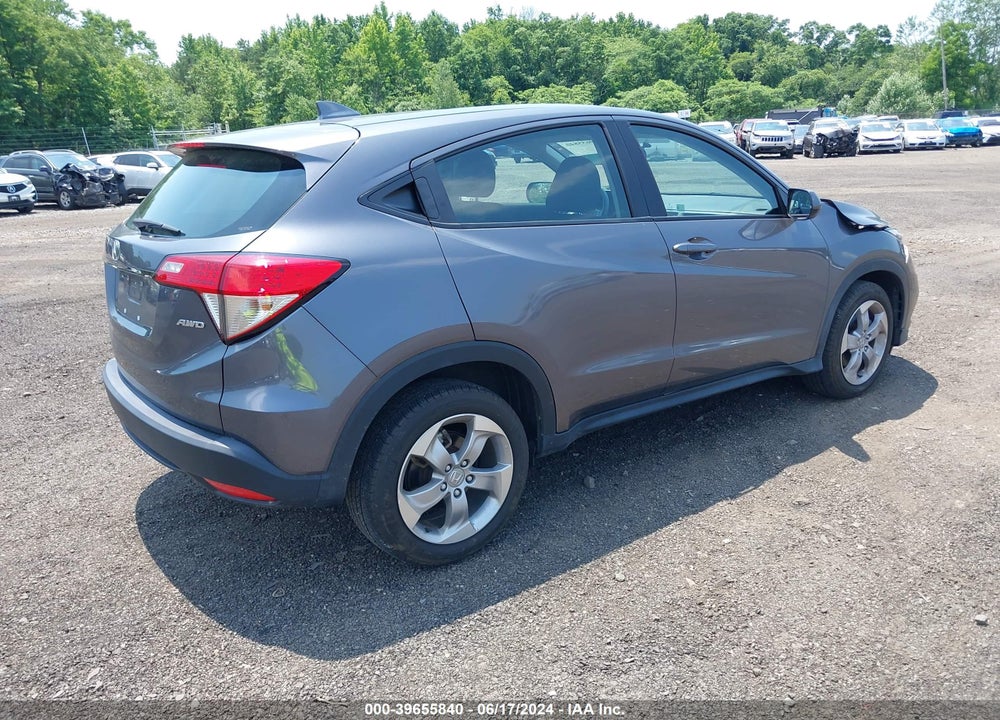 2021 HONDA HR-V AWD LX VIN: 3CZRU6H30MM739217