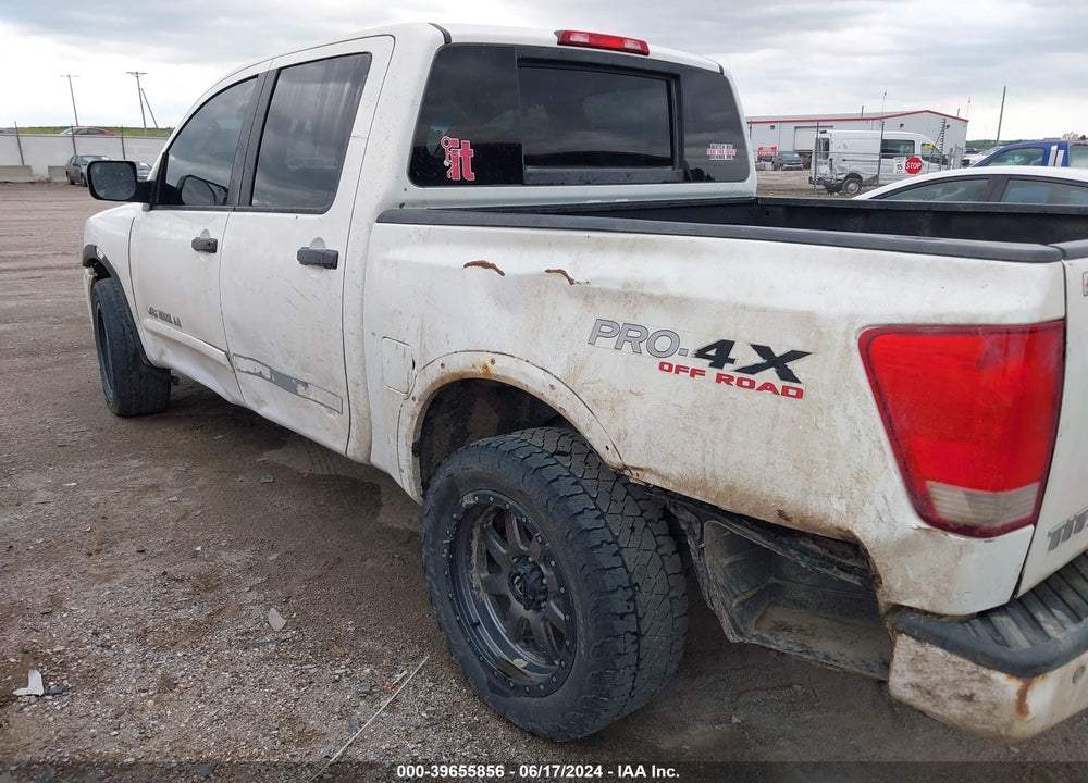 2011 NISSAN TITAN PRO-4X VIN: 1N6BA0EC6BN307362