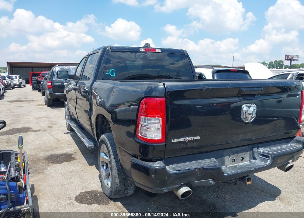 2020 RAM 1500 LONE STAR 4X2 5'7 BOX VIN: 1C6RREFT8LN321052