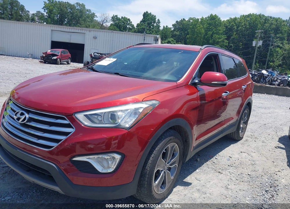 2013 HYUNDAI SANTA FE GLS VIN: KM8SN4HFXDU029025