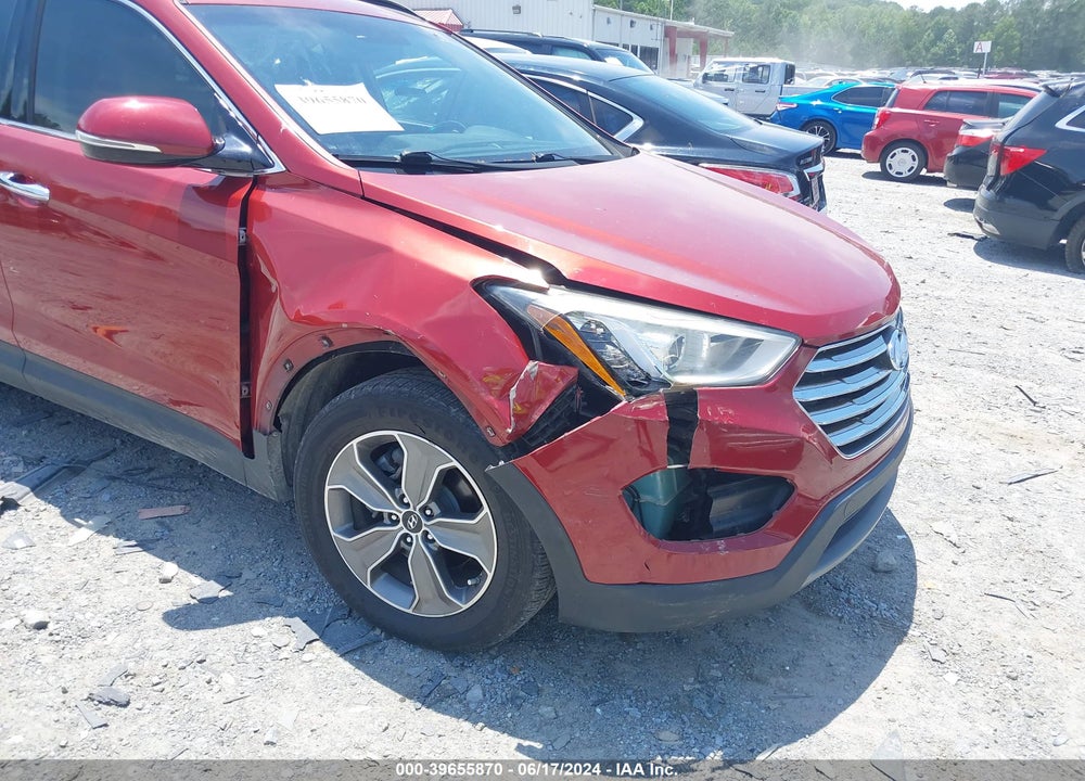 2013 HYUNDAI SANTA FE GLS VIN: KM8SN4HFXDU029025