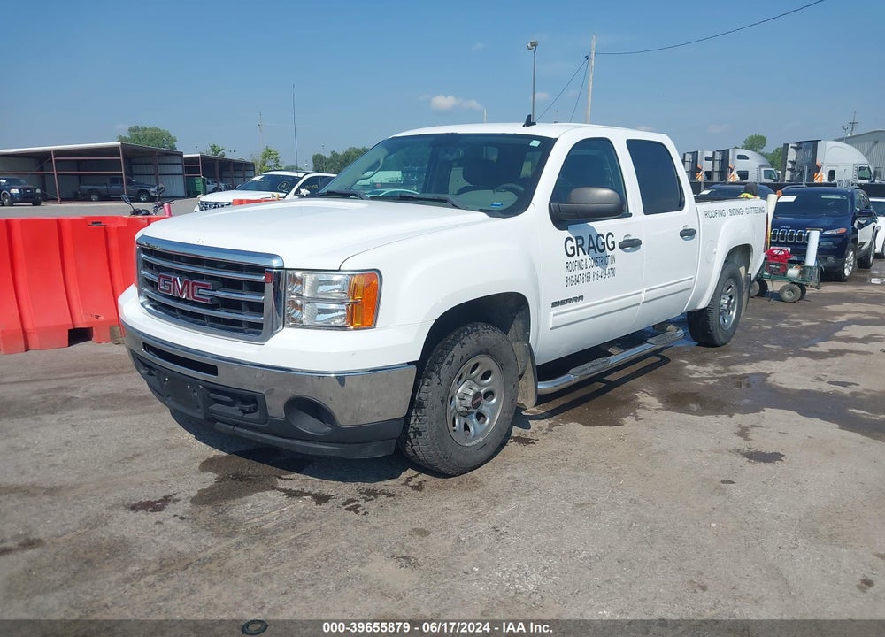 2013 GMC SIERRA 1500 SL VIN: 3GTP2UEA7DG366461