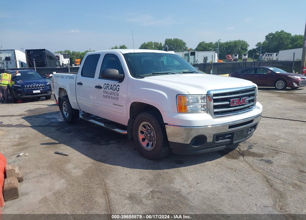 2013 GMC SIERRA 1500 SL VIN: 3GTP2UEA7DG366461
