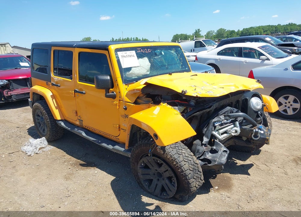 2012 JEEP WRANGLER UNLIMITED SAHARA VIN: 1C4BJWEGXCL201566
