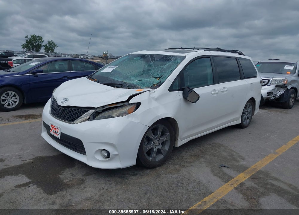 2011 TOYOTA SIENNA SE VIN: 5TDXK3DC1BS061923