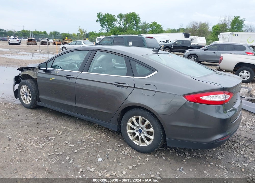2016 FORD FUSION S VIN: 3FA6P0G70GR352343