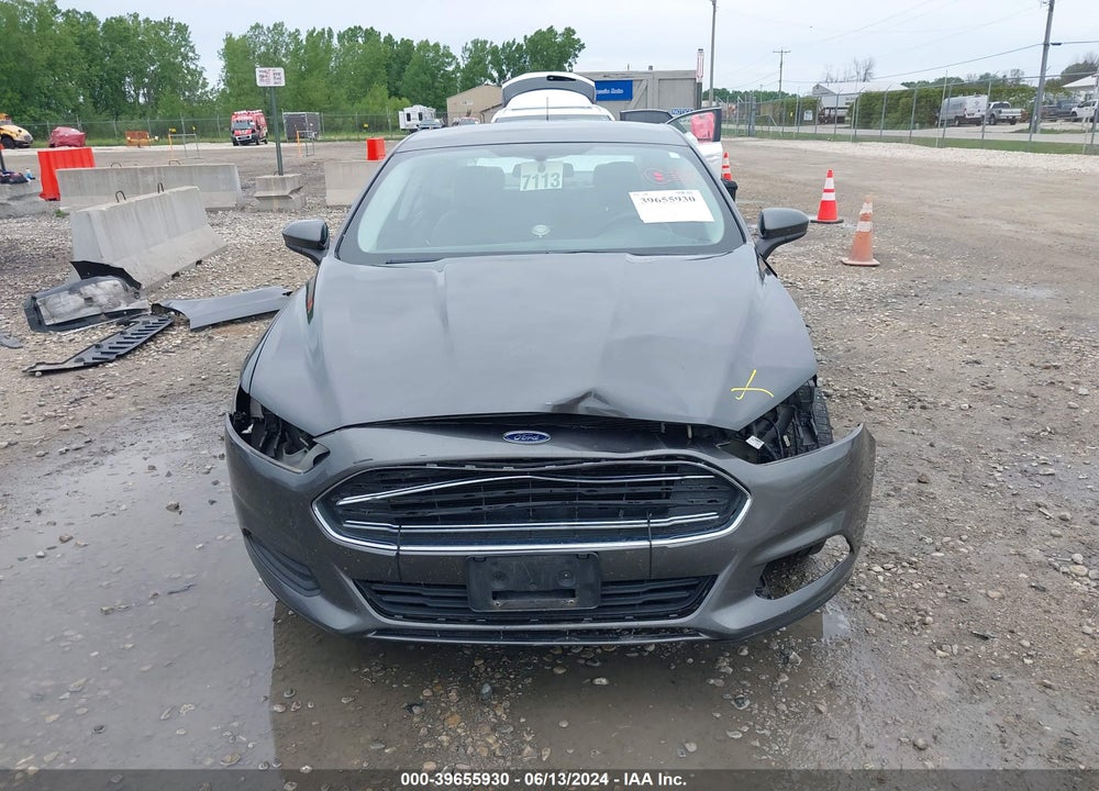 2016 FORD FUSION S VIN: 3FA6P0G70GR352343