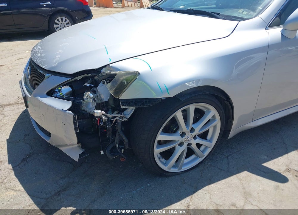2007 LEXUS IS 250 VIN: JTHBK262575038777