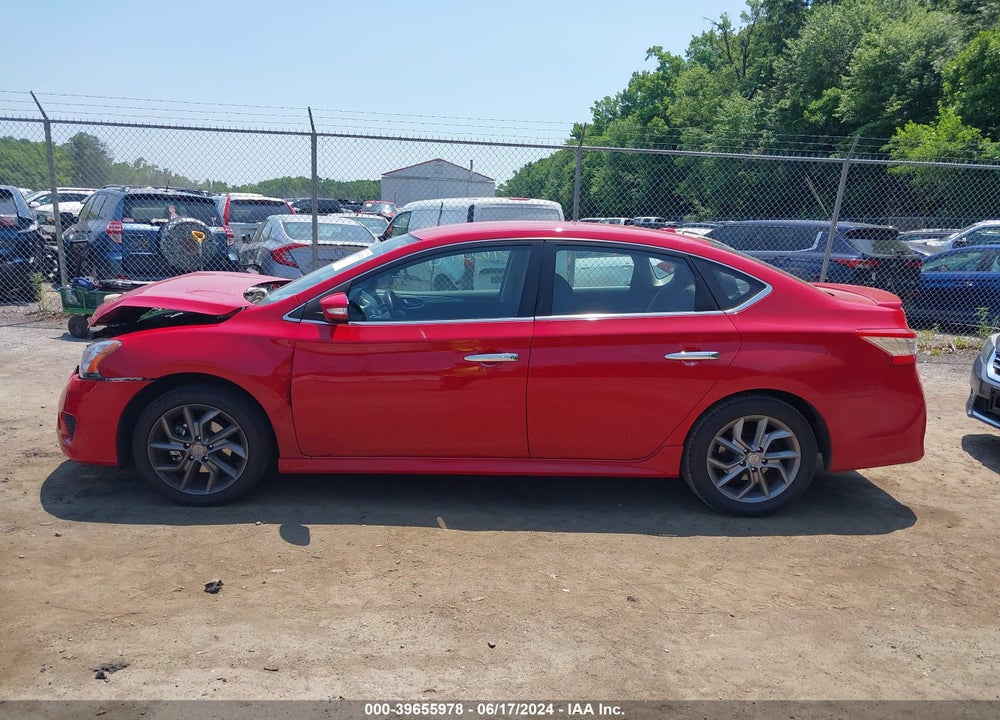 2015 NISSAN SENTRA SR VIN: 3N1AB7APXFY357836