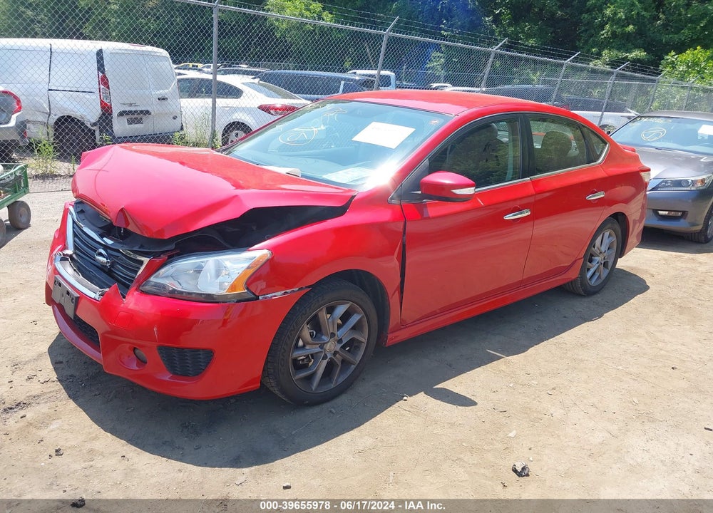 2015 NISSAN SENTRA SR VIN: 3N1AB7APXFY357836