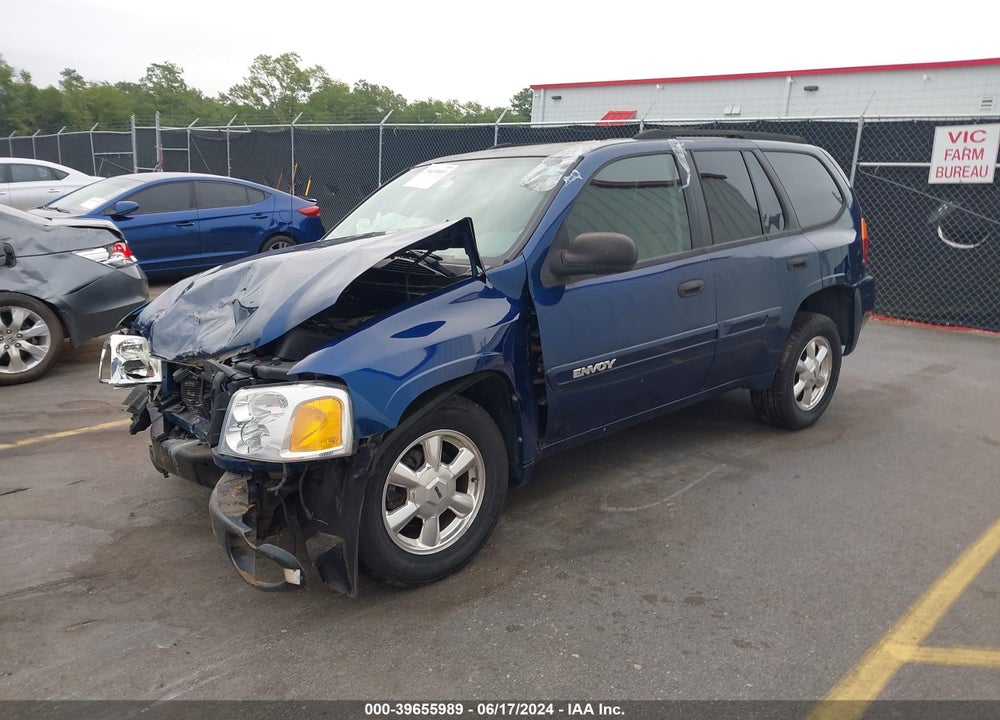 2004 GMC ENVOY SLE VIN: 1GKDT13S842433205