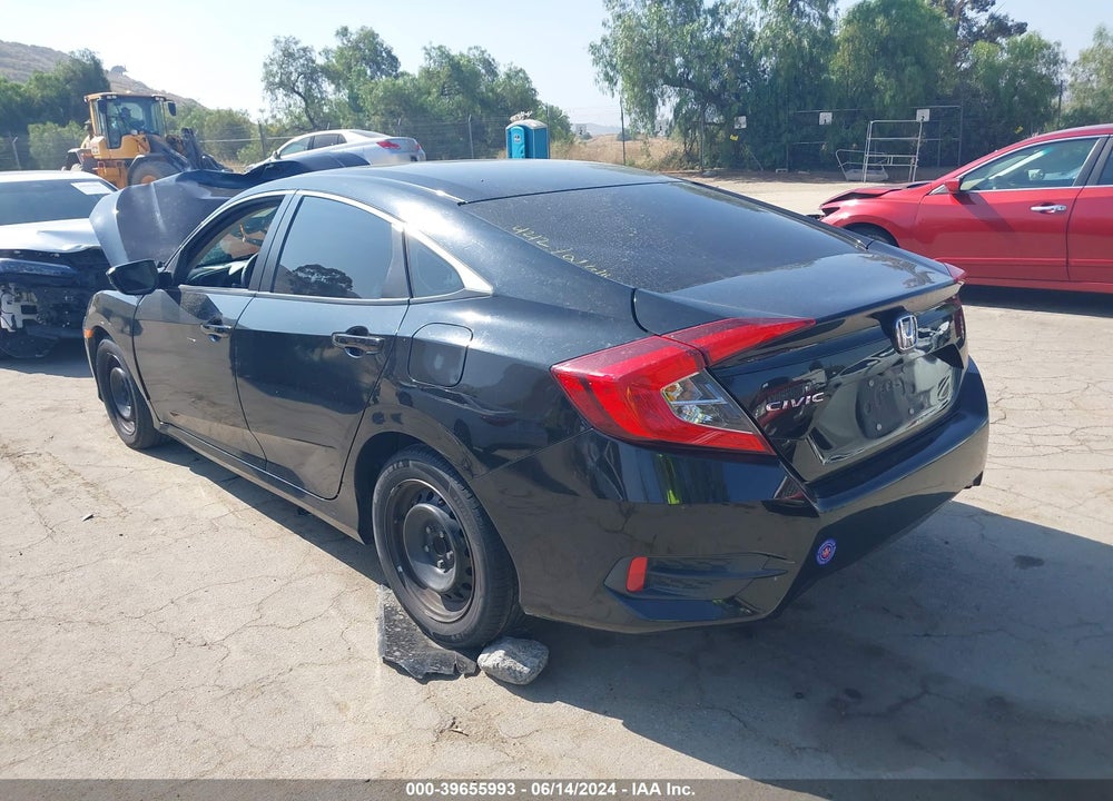 2018 HONDA CIVIC LX VIN: 2HGFC2F53JH519512