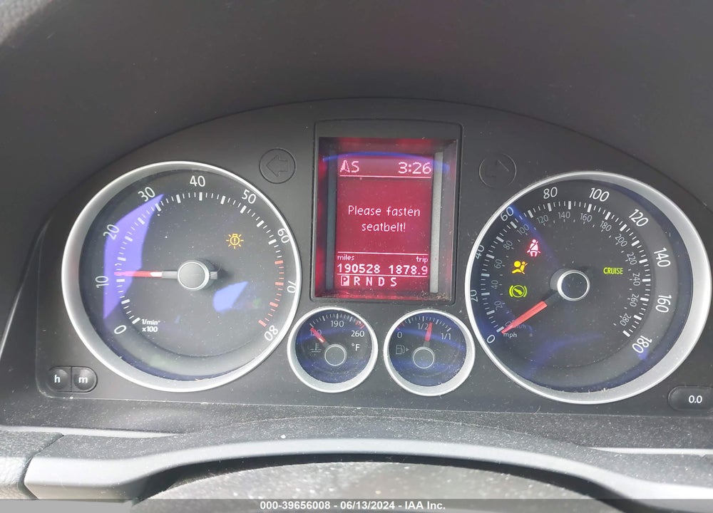2006 VOLKSWAGEN GTI 2-DOOR VIN: WVWFV71K86W196277