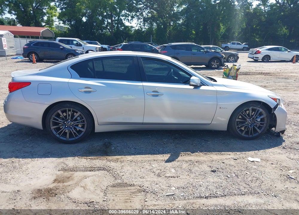 2016 INFINITI Q50 3.0T RED SPORT 400 VIN: JN1FV7AR2GM450675