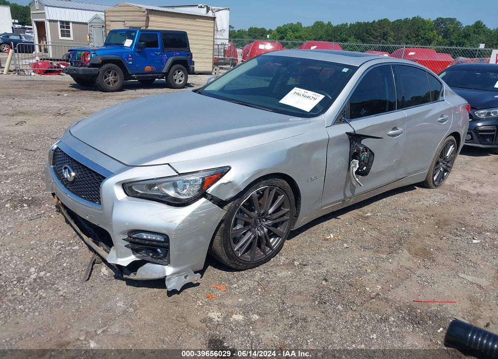 2016 INFINITI Q50 3.0T RED SPORT 400 VIN: JN1FV7AR2GM450675