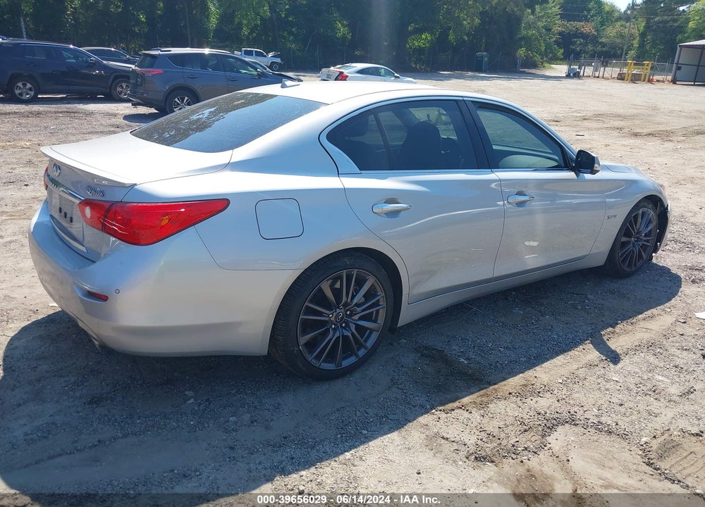 2016 INFINITI Q50 3.0T RED SPORT 400 VIN: JN1FV7AR2GM450675