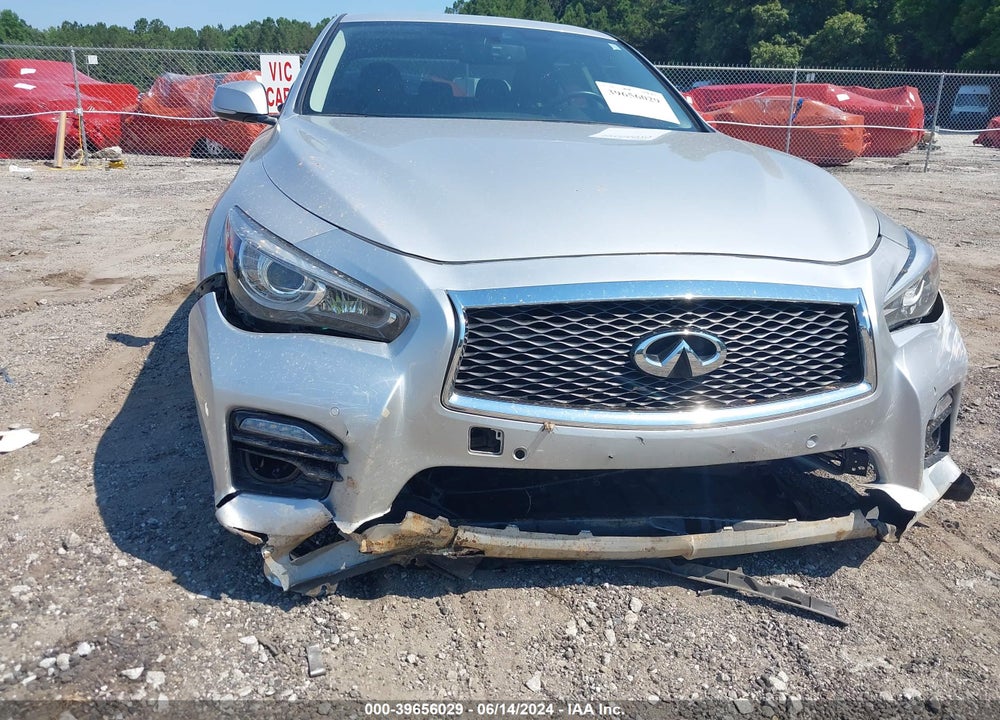 2016 INFINITI Q50 3.0T RED SPORT 400 VIN: JN1FV7AR2GM450675