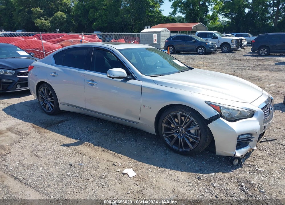 2016 INFINITI Q50 3.0T RED SPORT 400 VIN: JN1FV7AR2GM450675