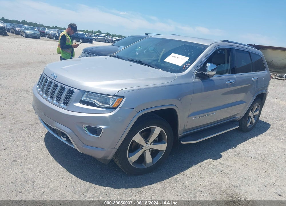 2014 JEEP GRAND CHEROKEE OVERLAND VIN: 1C4RJFCGXEC319721