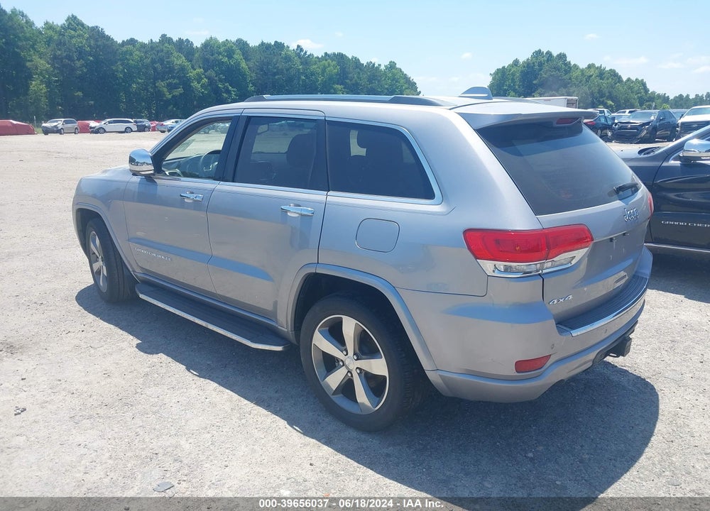 2014 JEEP GRAND CHEROKEE OVERLAND VIN: 1C4RJFCGXEC319721