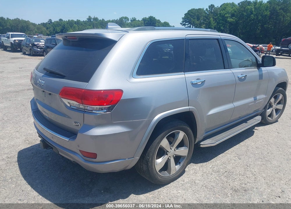 2014 JEEP GRAND CHEROKEE OVERLAND VIN: 1C4RJFCGXEC319721