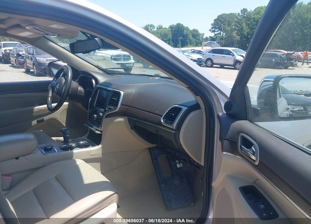 2014 JEEP GRAND CHEROKEE OVERLAND VIN: 1C4RJFCGXEC319721