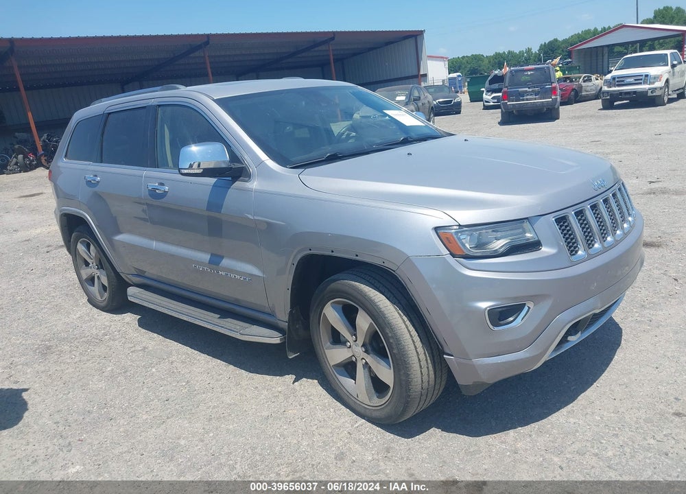 2014 JEEP GRAND CHEROKEE OVERLAND VIN: 1C4RJFCGXEC319721