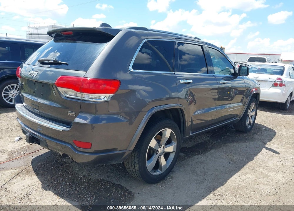 2015 JEEP GRAND CHEROKEE OVERLAND VIN: 1C4RJFCG4FC860264
